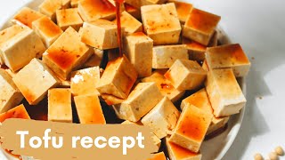 Jednoduchý tip jak připravit tofu  Tofu recept [upl. by Witte142]