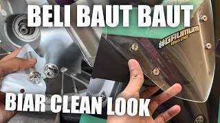 PASANG BAUT BAUT MURAH BIAR CLEAN LOOK😎 [upl. by Nnylaj722]