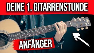 GITARRE LERNEN ANFÄNGER  EINFACH AUF DEUTSCH [upl. by Liane372]