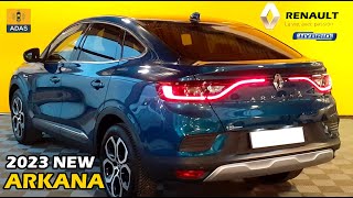 2023 NEW RENAULT ARKANA HYBRID COUPE SUV 😍 ALL DETAILS [upl. by Bettencourt]