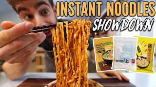 The Four Best Instant Noodle Brands on the Market taste test [upl. by Clarine]