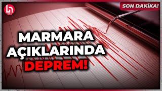 SON DAKİKA Marmarada korkutan deprem İstanbulda da hissedildi [upl. by Burris979]