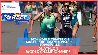 Race Highlights  2024 World Duathlon Championships  Elite amp U23 Mens Race [upl. by Dominga]