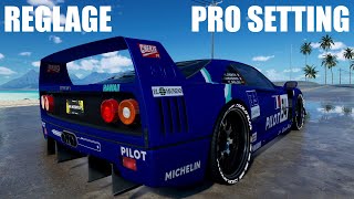 REGLAGE PRO FERRARI F40 PRO SETTING THE CREW MOTORFEST TCM META STREET TIER 2 [upl. by Cusick]