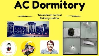 AC DormitoryRetiring room  IRCTC  Trivandrum Central Railway station [upl. by Ymmij]