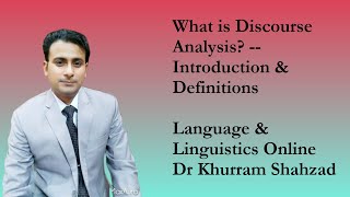 What is Discourse Analysis  Introduction amp Definitions [upl. by Senecal]