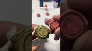 DIY wax seal stamp craftideas diystamp waxseal waxsealstamps artandcraft diycrafts art [upl. by Sancho]