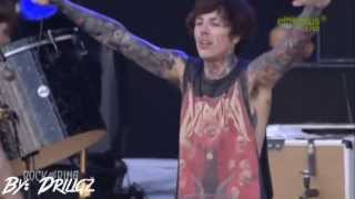 Sleepwalking Bring me the Horizon Rock am Ring 2013 HD [upl. by Meekah]