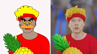 Magic Banana D Billions i dont draw  funny cartoon drawing meme [upl. by Hamfurd]