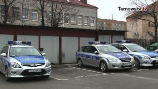 1305 Policjanci z Dąbrowy Tarnowskiej w pościgu za radiowozem [upl. by Allecnirp857]