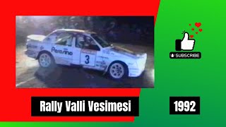 Rally Valli Vesimesi 1992 [upl. by Atteragram]