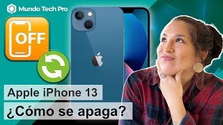 🔄 Cómo APAGAR o REINICIAR iPhone 13 iPhone 13 Mini iPhone 13 Pro y Pro Max  Configurar iPhone 13 [upl. by Arrais]