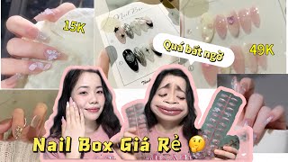 Trải Nghiệm Nail Box Giá Rẻ trên Shopee Và Tiktok 🔥 Quá bất ngờ với Chất Lượng  Frommeezungg [upl. by Akinimod]