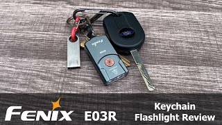 Fenix E03R Review  The Flashlight Youll Actually Have With You [upl. by Anaej]