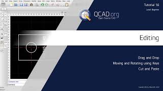 QCAD  16 Editing [upl. by Serge]