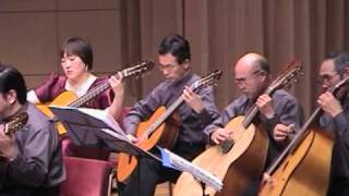 Espana Cani エスパニア・カーニ・・ classical guitar Ensemble quot Harmonicsquot [upl. by Salene]