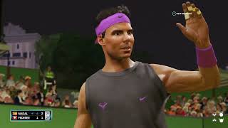 Fedal Meet Again Scenario in AO Tennis 2  Nadal vs Federer [upl. by Couchman]