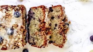 Augusts Blueberry and Lemon Cake recipe [upl. by Doehne]