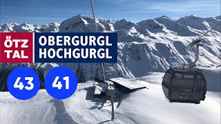 Ski Obergurgl • Blue 43 41 4K [upl. by Annaoj906]