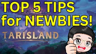 5 TIPS FOR A BEGINNER IN TARISLAND tarisland MMORPG TarislandAsia [upl. by Aleet921]