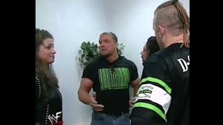 Triple H Stephanie McmahonHelmsley and DX backstage Raw March 20 2000 [upl. by Lane]