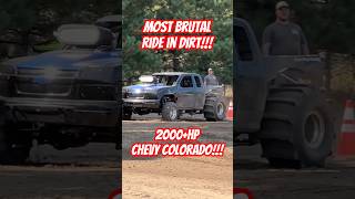 2024 HAYFIELD SHOOT OUT 2000HP Chevy Colorado Most brutal ride on dirt dragracing offroad [upl. by Nabatse918]