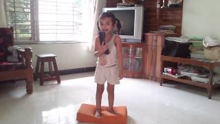 Kupari girl Aleen singing quotUthave naay mala behave naayquot [upl. by Fessuoy521]