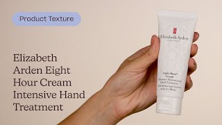 Elizabeth Arden Eight Hour Cream Intensive Hand Treatment Texture  Care to Beauty [upl. by Robinett]