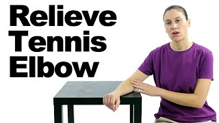 10 Best Tennis Elbow Exercises amp Stretches  Ask Doctor Jo [upl. by Anatolio]