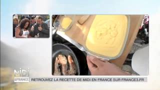 RECETTE  Aiguillettes de canard sauce au miel et frites de polenta [upl. by Ahsinuq]