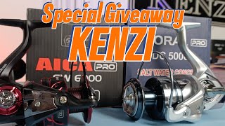 Bagi  Bagi Reel GRATIS  Special Giveaway Kenzi Dcoral Pro amp Aica Pro [upl. by Aihseket]