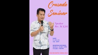 Crusade with JK Kam  ZZBC New Delhi [upl. by Ahcire]