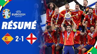 Espagne vs Angleterre  21  Résumé  Coupe dEurope 2024  espagne angleterre [upl. by Amaral662]