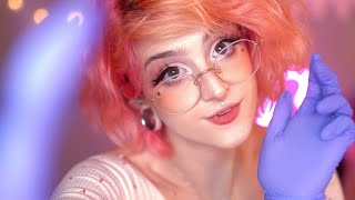 ASMR Checking Your Face ♡ Soft Spoken Roleplay [upl. by Rolyks]