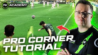 BEST FC24 CORNER TUTORIAL  FUTWIZ Academy [upl. by Fitzpatrick319]