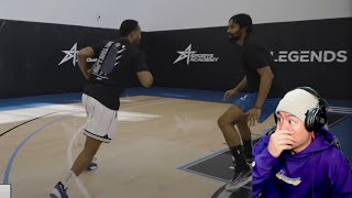 DEVINTHELAB VS NBA PLAYER SPENCER DINWIDDIE 1V1 WAS MAJESTIC [upl. by Bensen]