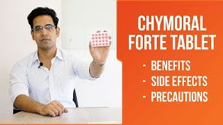 Chymoral Forte Tablet Uses Benefits amp Side Effects in Hindi 2018 [upl. by Yttiy636]