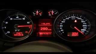 Audi TT 20 TFSI  290kmh TOP speed test on dyno [upl. by Orville693]