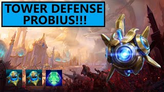 HotS Auto Tower Defense Probius [upl. by Pedaias]