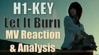 H1KEY 하이키  Let It Burn  MV Reaction amp Analysis [upl. by Eedolem331]