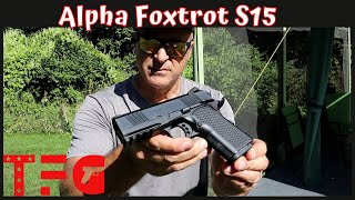 Alpha Foxtrot 1911 S15 quotShield 15 rd Magsquot  TheFirearmGuy [upl. by Algernon]