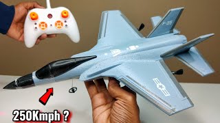 RC Fastest Fighter Jet F35 Unboxing amp Flying Test  Chatpat toy tv [upl. by Lek]