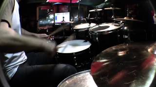 Toni Merkel  Deathmetal Drum Jam Blastbeats Heel Toe CloseUp [upl. by Anhpad]