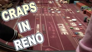 Craps Game Real Live Craps Game in Reno [upl. by Adnauqal]