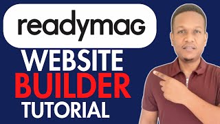 HOW TO USE ReadyMag Website Builder ReadyMag Portfolio Website Tutorial [upl. by Llebana]