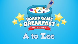 Board Game Breakfast 509  A to Zee [upl. by Genvieve]