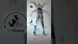 Try For 4 Rounds With No Rest 🦵Leg Day With V2FITNESS legday glutes fitness coach legdays [upl. by Davine179]