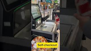 Paying for our foods using a selfcheckout system [upl. by Isborne519]