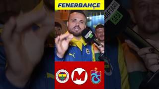 TARAFTAR UMUTLU  fenerbahçe sondakika futbol trabzonspor [upl. by Allenaj]