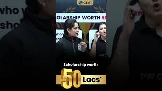 CLAT 2025  Rs 50 Lacs Scholarship 🔥 [upl. by Renie837]